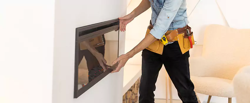 Metal Fireplace Installation in Kingston, New York