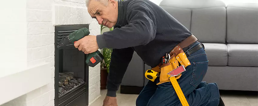 New Indoor Fireplace Installation in Kingston, New York