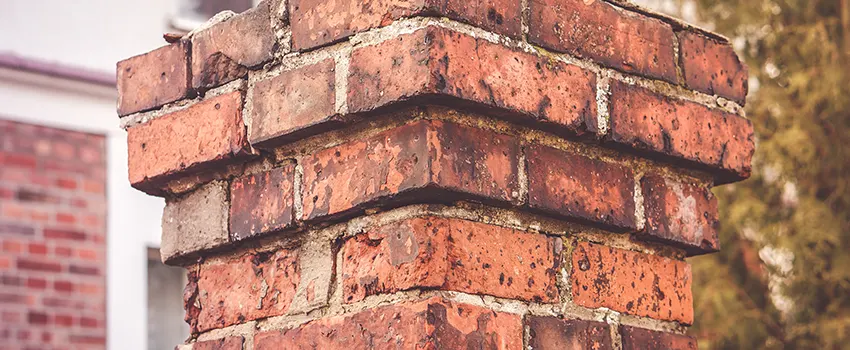 Cracked Chimney Bricks Repair Cost in Kingston, New York