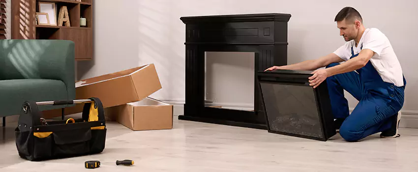 Old Rusted Metal Fireplace Repair And Replacement in Kingston, NY
